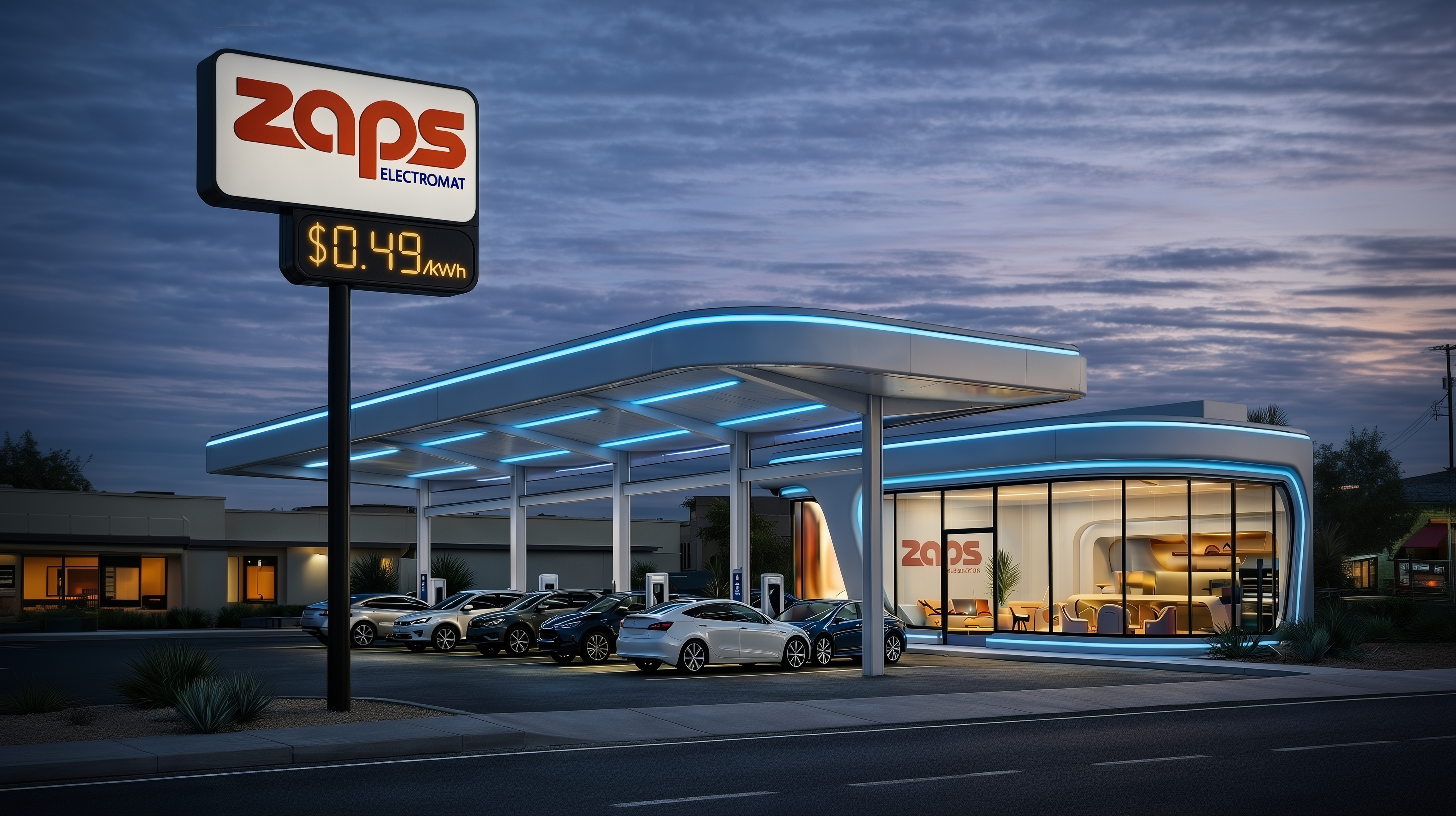 Zaps Station — flagship architecture